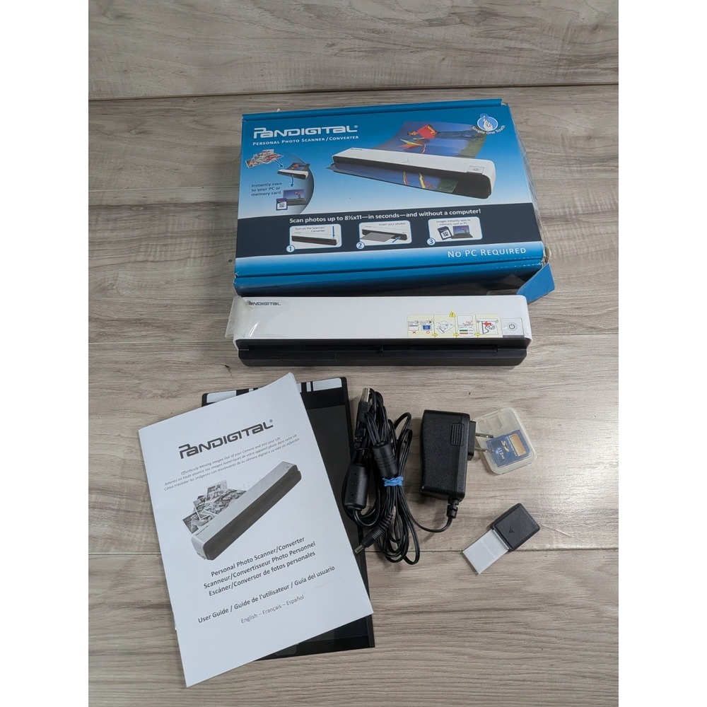Pandigital Personal Photo Scanner/Converter PANSCN06 In Box Tested Working